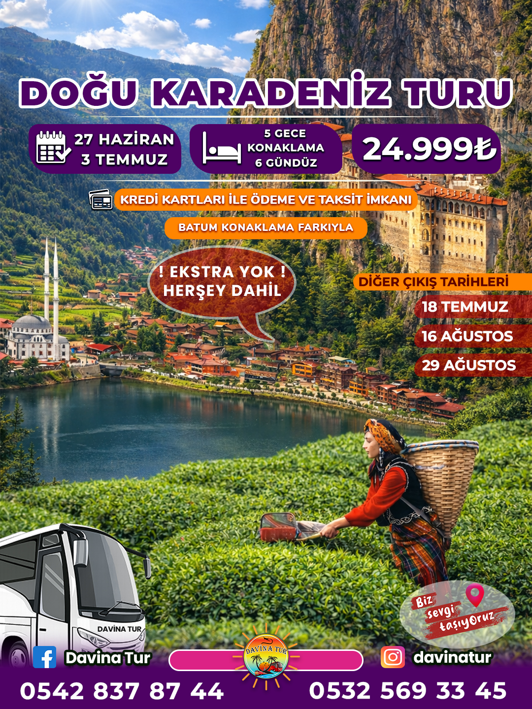 DOĞU KARADENİZ TURU